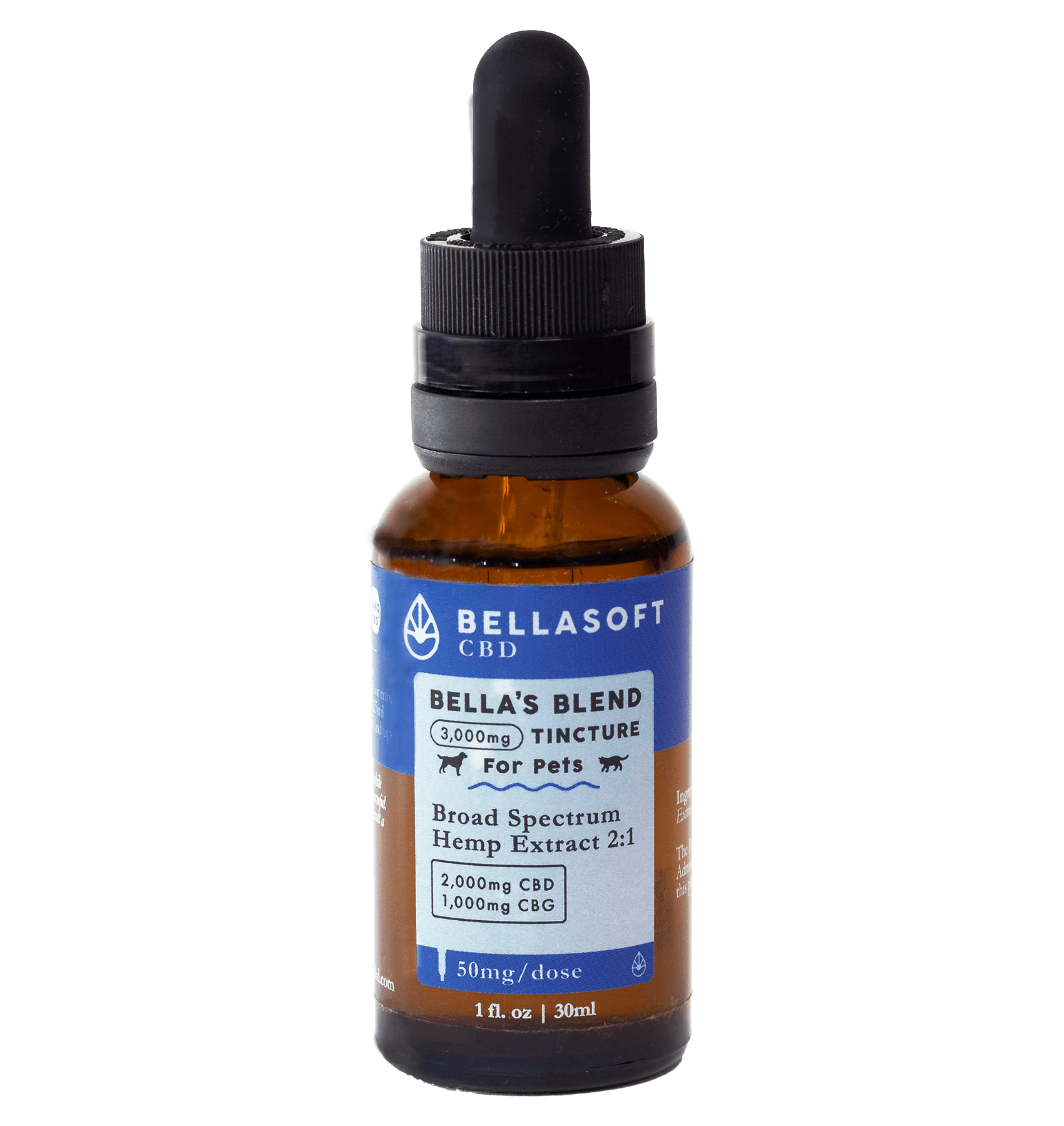 Bella's Blend High-Potency Dog CBD Oil - Joint and Mobility Support Formula