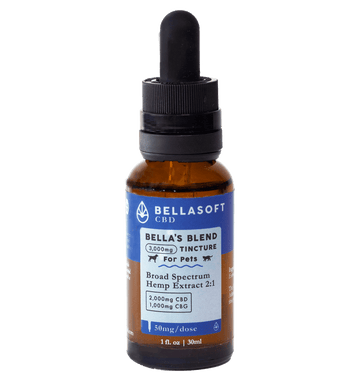 Bella's Blend High-Potency Dog CBD Oil - Joint and Mobility Support Formula